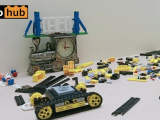 Building The Man Despondent Sluban Excavator M38-b0551 Everywhere Indestructible Move Forward (fake Lego)